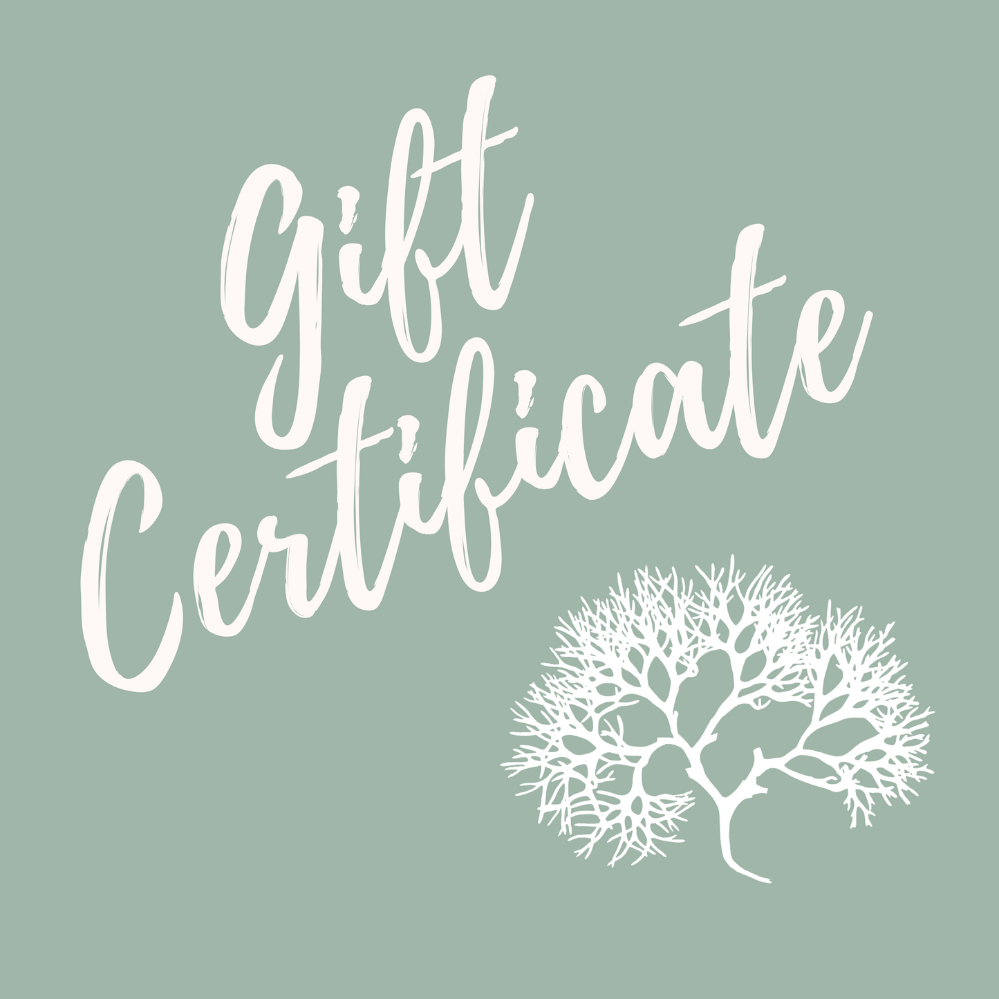 Algae Art Gift Card